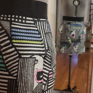 Milly pop art mini skirt!